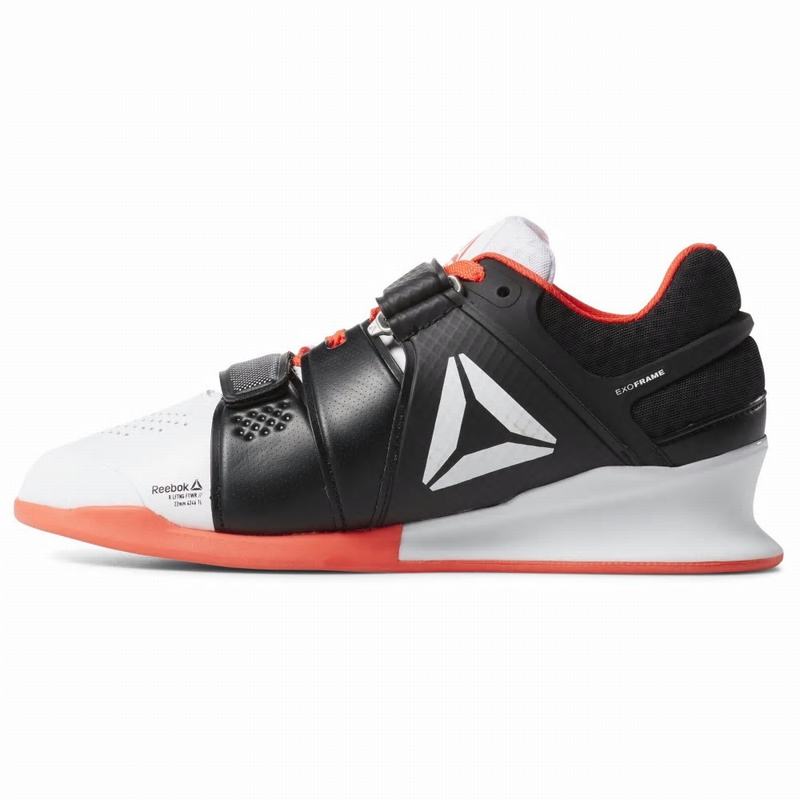 Tenisi Reebok Legacy Lifter Dama Albi/Negrii/Rosii/Argintii Romania RV2581GV
